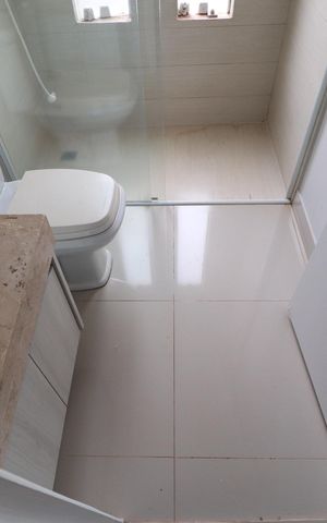 Casa para alugar com 190m², 3 quartos e 2 vagasBanheiro suite 1