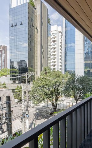 Studio para alugar com 36m², 1 quarto e sem vagaSacada