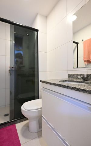 Apartamento para alugar com 64m², 3 quartos e 2 vagasBanheiro