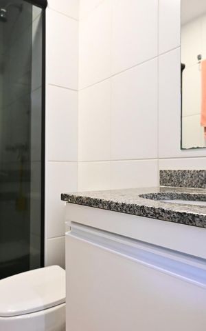 Apartamento para alugar com 64m², 3 quartos e 2 vagasBanheiro