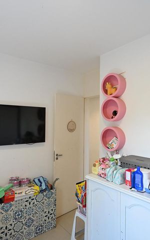 Apartamento para alugar com 64m², 3 quartos e 2 vagasQuarto 2