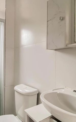 Apartamento para alugar com 48m², 2 quartos e sem vaga Apartamento para alugar com 48m², 2 quartos e sem vagaBanheiro