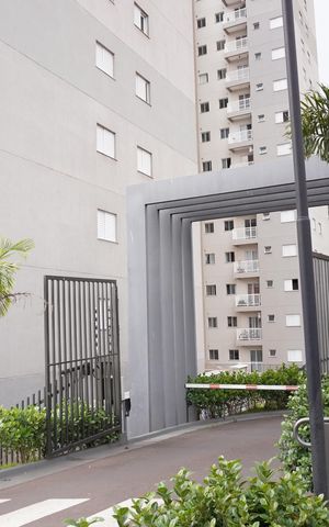 Apartamento para alugar com 48m², 2 quartos e 1 vagaFachada e portaria