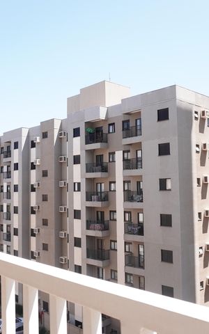 Apartamento para alugar com 48m², 2 quartos e 1 vagaSacada da sala