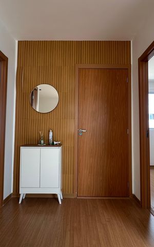 Apartamento para alugar com 43m², 2 quartos e 1 vaga Apartamento para alugar com 43m², 2 quartos e 1 vagaBanheiro Corredor