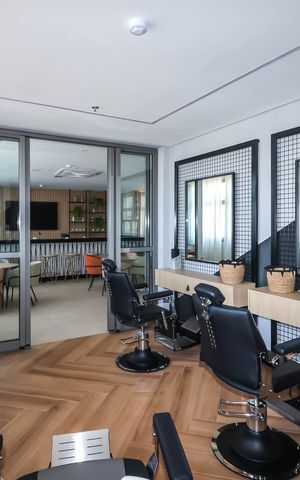Studio para alugar com 34m², 1 quarto e sem vagaBarbearia