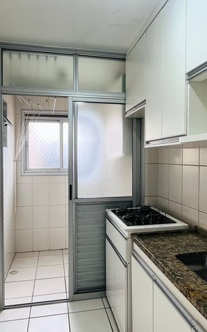 Apartamento para alugar com 58m², 2 quartos e 1 vaga