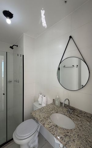 Apartamento para alugar com 45m², 2 quartos e 1 vaga