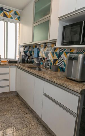 Apartamento para alugar com 140m², 3 quartos e 2 vagasCOZINHA