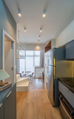 Apartamento para alugar com 27m², 1 quarto e sem vaga Apartamento para alugar com 27m², 1 quarto e sem vagaCozinha