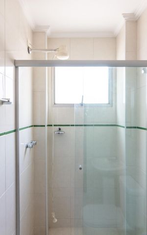 Apartamento à venda com 59m², 1 quarto e sem vaga Apartamento à venda com 59m², 1 quarto e sem vagaBanheiro