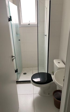 Apartamento para alugar com 48m², 2 quartos e sem vagaBanheiro