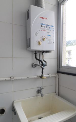 Apartamento à venda com 45m², 2 quartos e 1 vagaCozinha e Área de Serviço