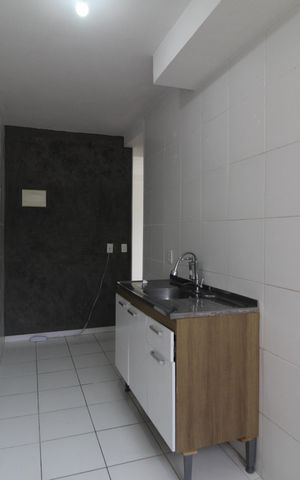 Apartamento à venda com 45m², 2 quartos e 1 vagaCozinha e Área de Serviço
