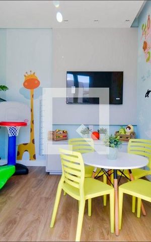 Apartamento para alugar com 44m², 2 quartos e 1 vagaBrinquedoteca 