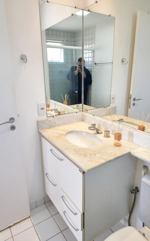 Apartamento para alugar com 101m², 2 quartos e 2 vagasBanheiro Suíte