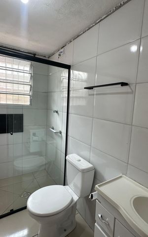 Casa para alugar com 50m², 1 quarto e sem vaga Casa para alugar com 50m², 1 quarto e sem vagaBanheiro