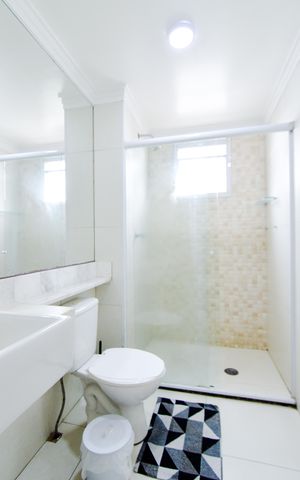Apartamento para alugar com 44m², 2 quartos e 1 vagaBanheiro