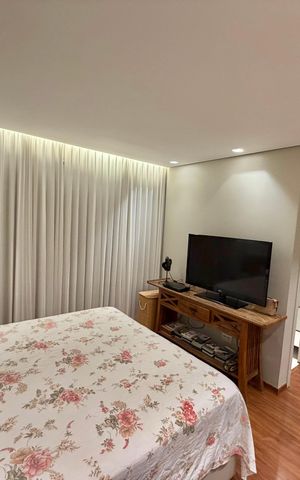 Apartamento à venda com 120m², 4 quartos e 3 vagas Apartamento à venda com 120m², 4 quartos e 3 vagasSuíte