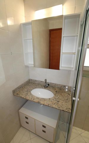 Apartamento para alugar com 78m², 2 quartos e 2 vagasBanheiro da Suíte