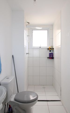 Apartamento para alugar com 44m², 2 quartos e sem vagaBanheiro