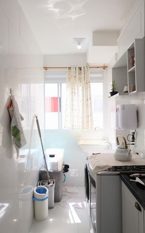Apartamento para alugar com 42m², 2 quartos e sem vagaCozinha e Área de Serviço