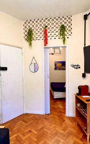 Apartamento para alugar com 27m², 1 quarto e sem vaga