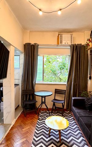 Apartamento para alugar com 27m², 1 quarto e sem vaga