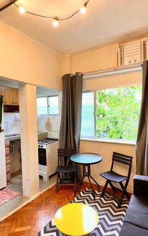 Apartamento para alugar com 27m², 1 quarto e sem vaga