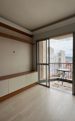 Apartamento para alugar com 56m², 2 quartos e 1 vaga Apartamento para alugar com 56m², 2 quartos e 1 vagaSala - Detalhe