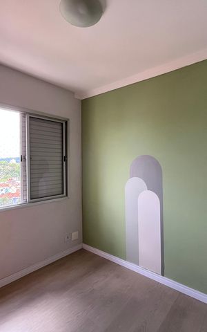 Apartamento para alugar com 56m², 2 quartos e 1 vaga Apartamento para alugar com 56m², 2 quartos e 1 vagaQuarto 2