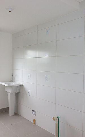 Apartamento para alugar com 45m², 2 quartos e 1 vagaCozinha e Área de Serviço