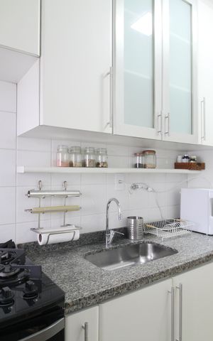 Apartamento à venda com 58m², 2 quartos e 1 vagaCozinha