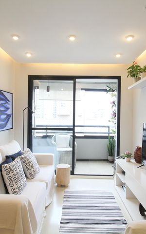 Apartamento à venda com 58m², 2 quartos e 1 vagaSala