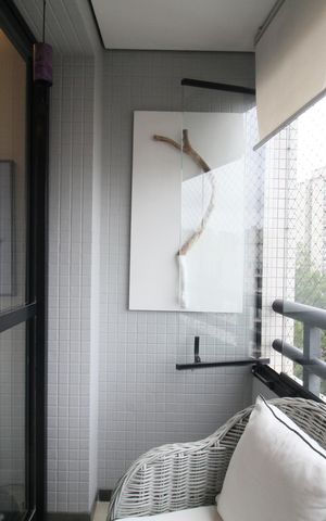 Apartamento à venda com 58m², 2 quartos e 1 vagaVaranda