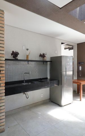 Apartamento à venda com 34m², 2 quartos e sem vagaÁrea comum - Churrasqueira