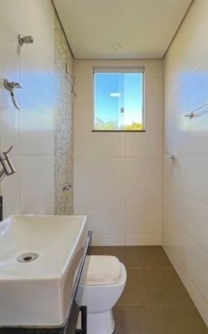 Casa para alugar com 120m², 2 quartos e 2 vagasBanheiro