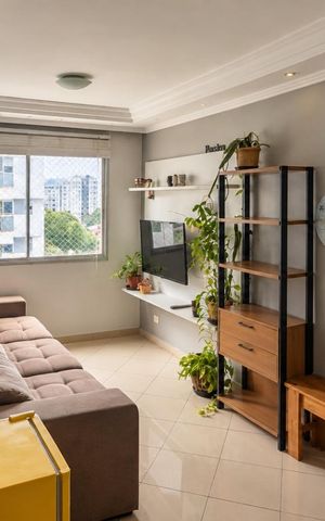 Apartamento para alugar com 57m², 2 quartos e 1 vaga Apartamento para alugar com 57m², 2 quartos e 1 vagaSala