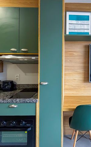 Studio para alugar com 35m², 1 quarto e sem vaga