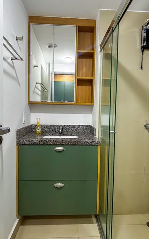 Studio para alugar com 35m², 1 quarto e sem vaga