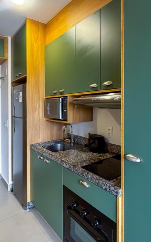 Studio para alugar com 35m², 1 quarto e sem vaga