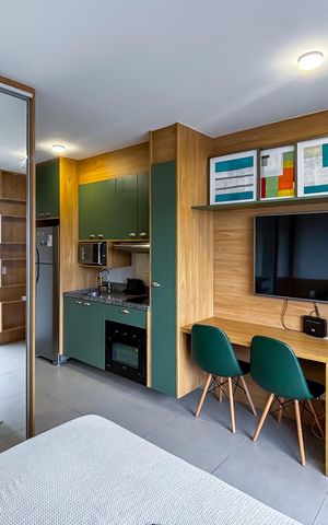 Studio para alugar com 35m², 1 quarto e sem vaga