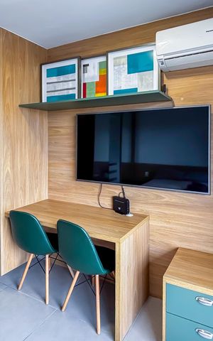 Studio para alugar com 35m², 1 quarto e sem vaga