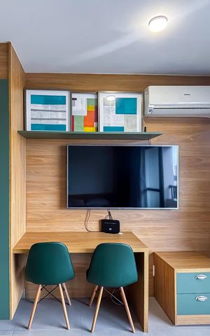 Studio para alugar com 35m², 1 quarto e sem vaga