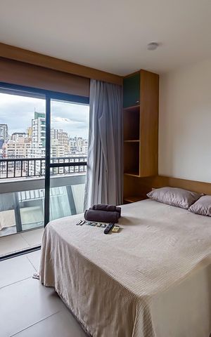Studio para alugar com 35m², 1 quarto e sem vaga