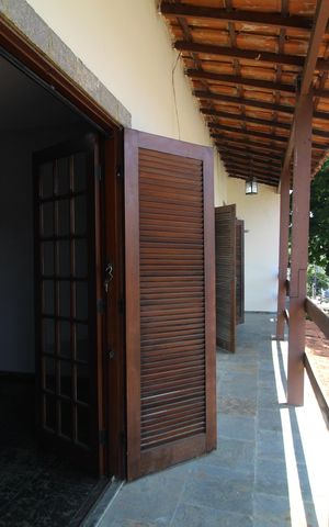 Casa de condomínio para alugar com 265m², 4 quartos e 2 vagasQuarto 3 - Varanda