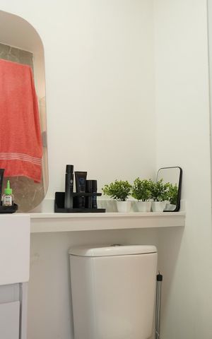 Apartamento para alugar com 30m², 1 quarto e sem vagaBanheiro