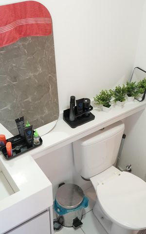 Apartamento para alugar com 30m², 1 quarto e sem vagaBanheiro