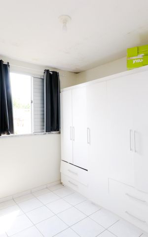 Apartamento à venda com 47m², 2 quartos e 1 vagaQuarto 1