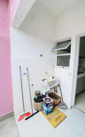 Casa de condomínio para alugar com 70m², 2 quartos e 3 vagasÁrea de Serviço